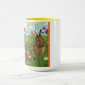Mug Chaque Lapin Aime les Fleurs (Centre)