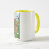 Mug Chaque Lapin Aime les Fleurs (Devant droit)