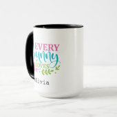 Mug Chaque Lapin M'aime Drôle de Pâques (Devant gauche)