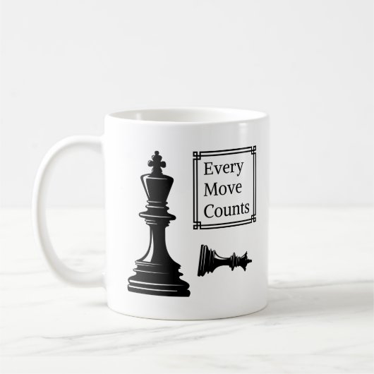 Mug chaque mouvement compte citer les échecs et les ma (Gauche)