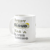 Mug Chaque Nuage A Un Doublure Argent (Devant gauche)