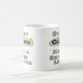 Mug Chaque Nuage A Un Doublure Argent (Centre)