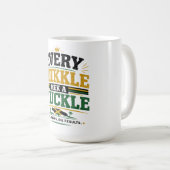 Mug « Chaque petit morceau fait un gros morceau. » (Devant droit)