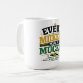 Mug « Chaque petit morceau fait un gros morceau. » (Devant gauche)