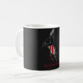 Mug Chaque Point Compte Typographie Tennis (Devant gauche)
