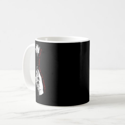 Mug Chaque Rose A Son Épine (Devant gauche)