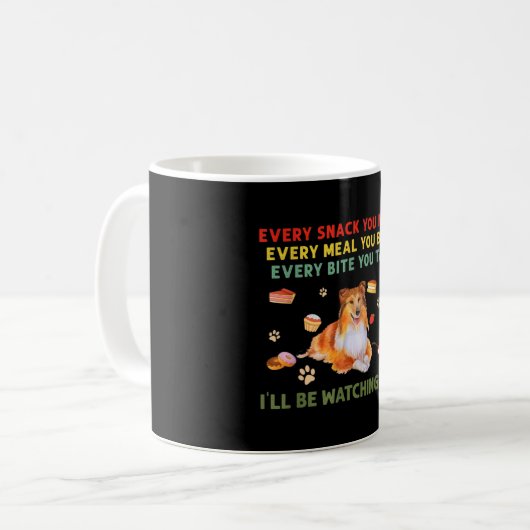 Mug Chaque Snack Que Vous Faites Chaque Repas Que Vous (Devant gauche)