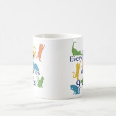 Mug Chaque Vie Mérite 9 Chats Drôle Citation Mélangée (Centre)