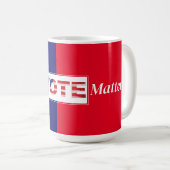 Mug Chaque vote compte (Devant droit)
