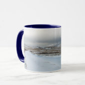 Mug Chaque voyage commence .............. (Devant gauche)