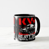 Mug Char lourd soviétique KV-1 (Devant droit)
