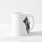 Mug Charbon berger allemand 2 (Devant droit)