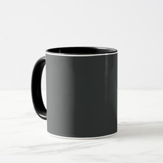 Mug Charbon (couleur solide) (Devant gauche)