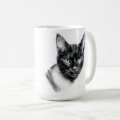 Mug Charbon de Chat (Devant droit)