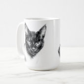 Mug Charbon de Chat (Devant gauche)