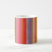 Mug Charbon de couleur bohème rayé (Centre)