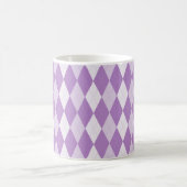 Mug Chardon Violet Argyle Violet Pâle Petit Diamant (Centre)