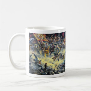 Mug Charge des hommes morts Russie WWI