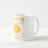 Mug Chargement de Crypto Millionaire (Devant droit)