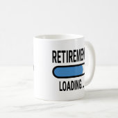 Mug Chargement de la retraite (Devant droit)