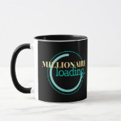 Mug Chargement de millionnaire de motivation (Gauche)