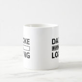 Mug Chargement de papa Joke (Centre)