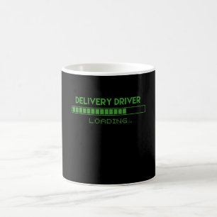 Mug Chargement du pilote de livraison