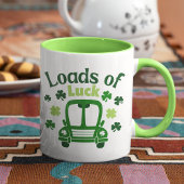 Mug Charges de chance Camion de la Saint Patrick