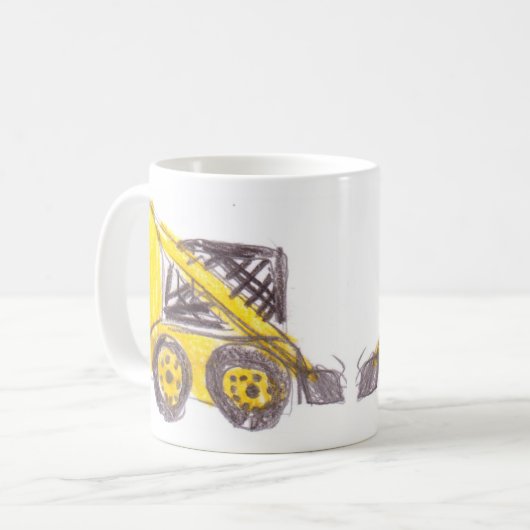 Mug Chargeur de réglette de cat (Devant gauche)