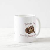 Mug Chargeur d'oiseaux vide (Devant droit)
