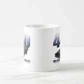 Mug chargeur droite de 1968 esquives 440 six paquets (Centre)