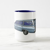 Mug Chariot de la gare de Chevrolet Blue 1962. (Centre)