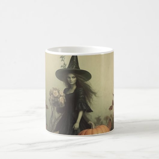 Mug Chariot Halloween vintage (3) (Centre)