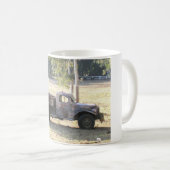 Mug Chariot retiré de puissance, vieux camion pick-up (Devant droit)