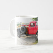 Mug Chariot rouge de puissance de Dodge (Devant gauche)