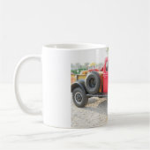 Mug Chariot rouge de puissance de Dodge (Gauche)