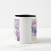 Mug Chariots de foin, marché de Cumberland (huile sur (Centre)