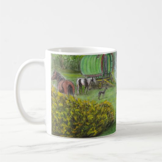 Mug Chariots et chevaux gitans (Gauche)