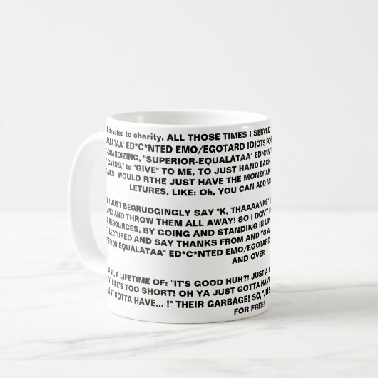 MUG "CHARITÉ" (Devant gauche)