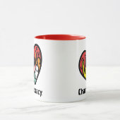 Mug Charitocratie Musique de la caféine (Centre)