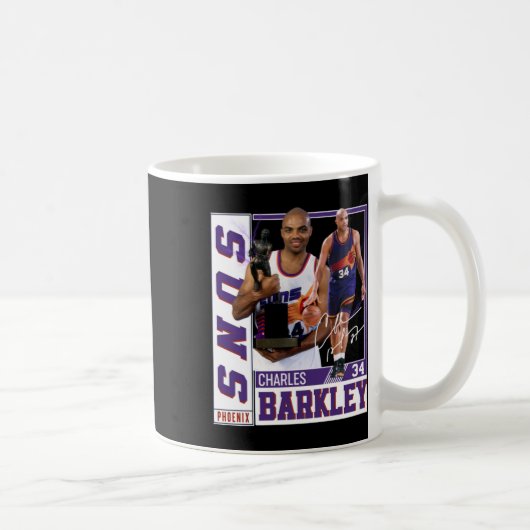 Mug Charles Barkley Signataire de la légende du basket (Droite)