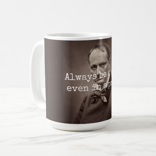 Mug Charles Baudelaire (Devant gauche)
