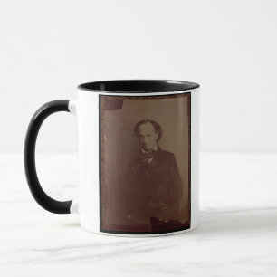 Mug Charles Baudelaire (1820-1867), poète français,