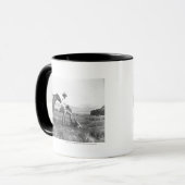 Mug Charles Belden avec le cheval et le crâne (Devant gauche)