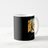 Mug Charles Darwin Biologiste naturaliste Retr (Devant droit)