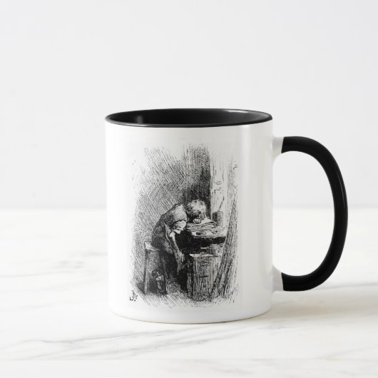 Mug Charles Dickens à l'usine noircissante (Droite)