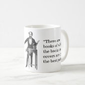 Mug Charles Dickens cite des livres (Devant droit)