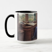 Mug Charles Dickens dans son étude (Gauche)