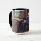 Mug Charles Dickens dans son étude (Devant gauche)