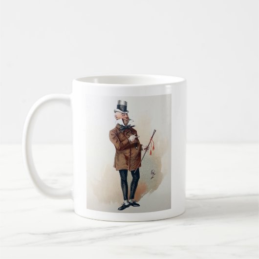 Mug Charles Dickens, David Copperfield, M. Micawber (Gauche)